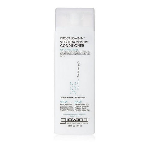 Giovanni Cosmetics, Conditioner Direct Leave-In, 8.5 oz