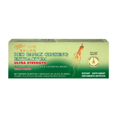 Prince Of Peace, Red Panax Ginseng Extractum, Ultra Strength, 30x10