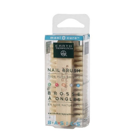 Earth Therapeutics, Genuine Bristle Nail Brush, 1 Un