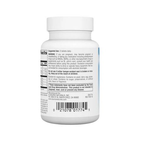 Source Naturals, Theanine Serene, 30 Tabs