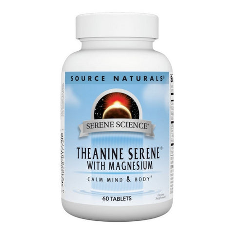 Source Naturals, Theanine Serene, 60 Tabs