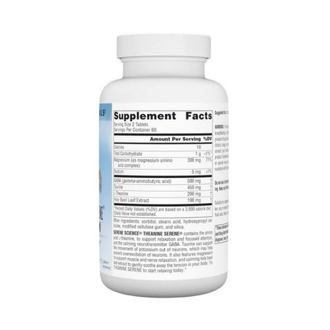 Source Naturals, Theanine Serene, 120 Tabs