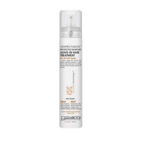 Giovanni Cosmetics, Vitapro Fusion Protective Moisture Leave-in Hair Treatment, 5.1 Oz