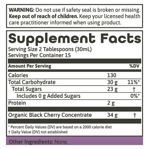 Dynamic Health Laboratories, Black Cherry Concentrate, 16OZ
