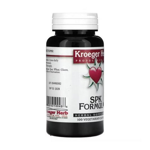 Kroeger Herb, SPK Formula(Formerly Spiro Kete), Caps 100