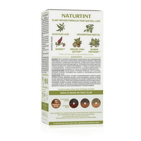 Naturtint, Permanent Hair Color 7C Terracotta Blonde, 5.75