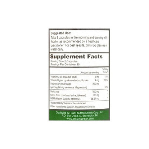 Trask Nutrition, Fibro Malic, Caps 180