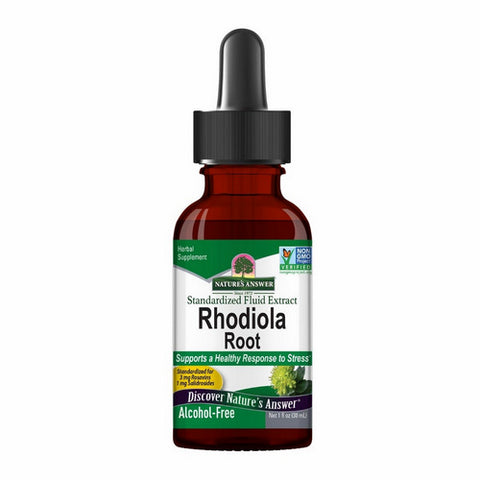 Nature's Answer, Rhodiola, ALCOHOL FREE, 1 OZ