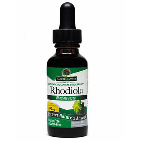 Nature's Answer, Rhodiola, ALCOHOL FREE, 1 OZ