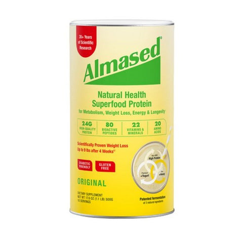 Almased, Almased Multi Protein Powder Supports Weight Loss, 17.6 Oz