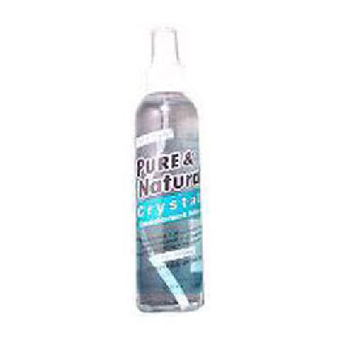 Thai Deodorant Stone, Pure Deodorant, CRYSTAL MIST PUMP, 8 OZ