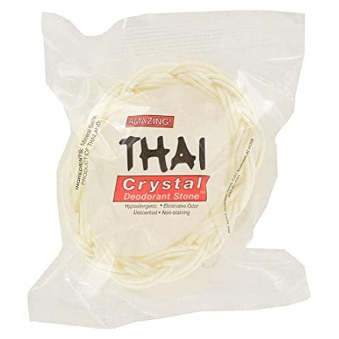 Thai Deodorant Stone, Thai Deodorant Stone In Basket, 4 Oz