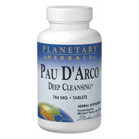 Planetary Herbals, Pau D'Arco Deep Cleansing, 735 Mg, 72 Tabs