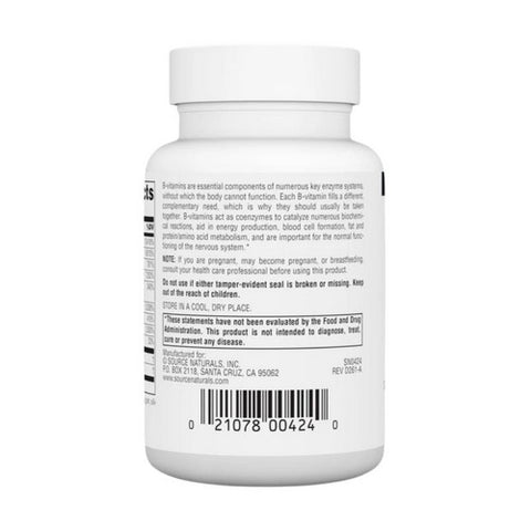 Source Naturals, B-125, 125 mg, 30 Tabs