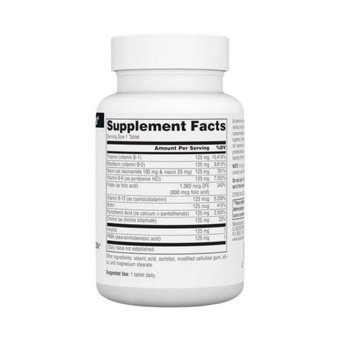 Source Naturals, B-125, 125 mg, 30 Tabs