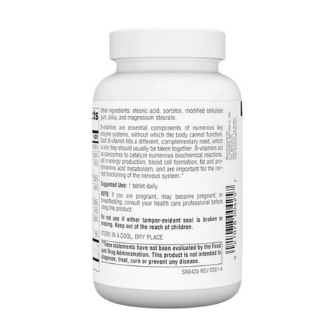 Source Naturals, B-125, 125 mg, 60 Tabs