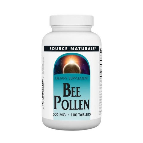 Source Naturals, Bee Pollen, 500 MG, 100 Tabs