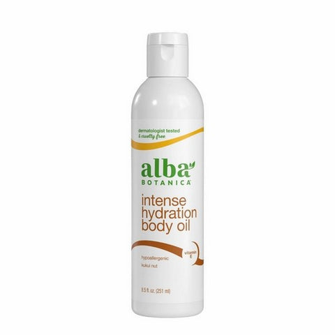 Alba Botanica, Hawaiian Kukui Nut Organic Massage Oil, 8.5 fl oz