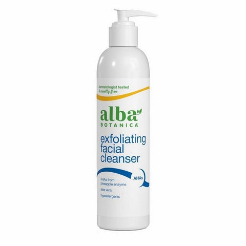 Alba Botanica, Hawaiian Pineapple Enzyme Facial Cleanser, 8 oz
