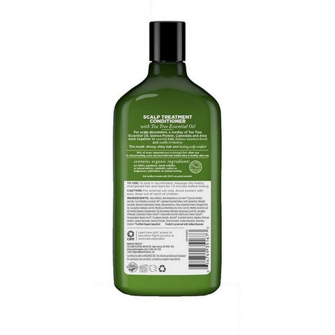 Avalon Organics, Conditioner Tea Tree Scalp Treatment, 11 fl oz