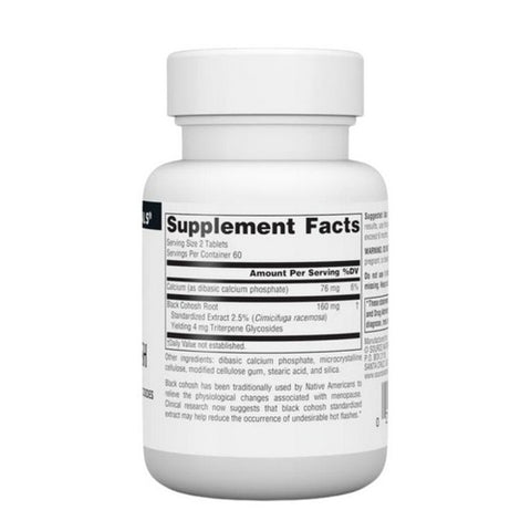Source Naturals, Black Cohosh, Extract 120 Tabs