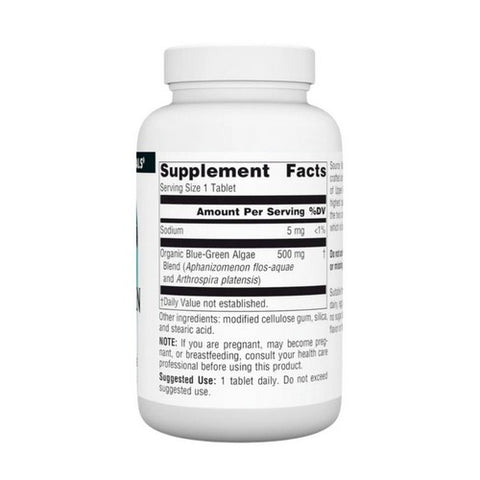 Source Naturals, Blue-Green Algae, 500 MG, 200 Tabs