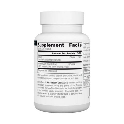 Source Naturals, Boswella, Extract 50 Tabs