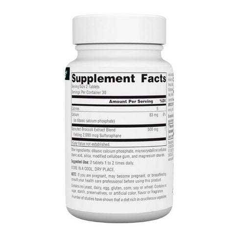 Source Naturals, Broccoli Sprouts, 60 Tabs