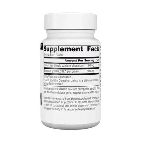 Source Naturals, Bromelain, 500 mg, 60 Tabs