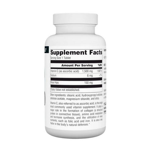 Source Naturals, C-1500, 1500 mg, 100 Tabs