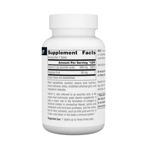 Source Naturals, C-500, 100 Tabs