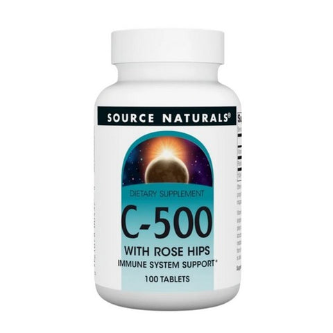 Source Naturals, C-500, 100 Tabs
