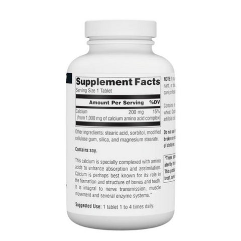 Source Naturals, Calcium, 200 mg, 250 Tabs