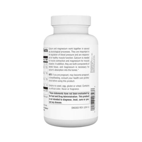 Source Naturals, Calcium and Magnesium, 300 mg, 100 Tabs