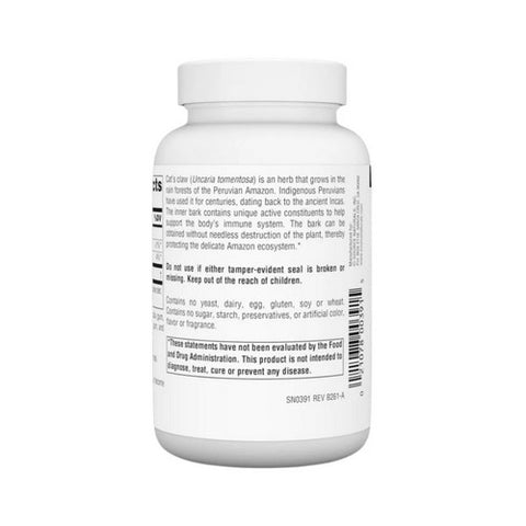 Source Naturals, Cat's Claw, 1000 MG, 60 Tabs