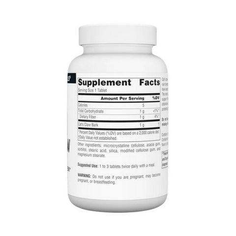 Source Naturals, Cat's Claw, 1000 MG, 60 Tabs
