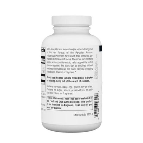 Source Naturals, Cat's Claw, 1000 MG, 120 Tabs