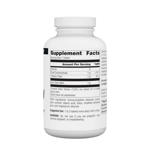 Source Naturals, Cat's Claw, 1000 MG, 120 Tabs