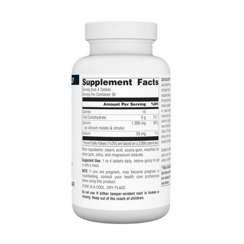 Source Naturals, CCM Calcium, 120 Tabs
