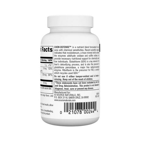 Source Naturals, Chem-Defense Sublingual, Orange 45 Tabs