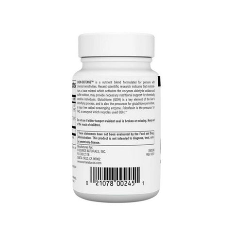 Source Naturals, Chem-Defense Sublingual, Orange 90 Tabs