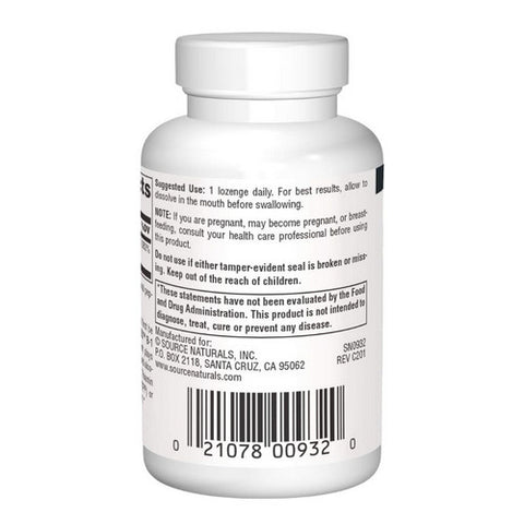 Source Naturals, Coenzymated B-1 Sublingual, 25 MG, 30 Tabs