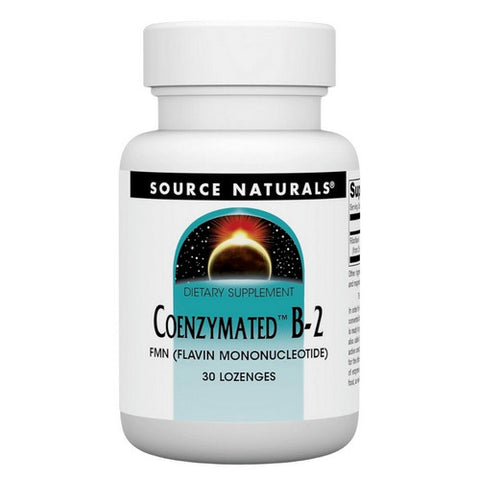Source Naturals, Coenzymated B-2 Sublingual, 25 mg, 30 Tabs