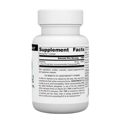 Source Naturals, Coenzymated B-2 Sublingual, 25 mg, 30 Tabs