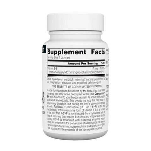 Source Naturals, Coenzymated B-6 Sublingual, 25 mg, 120 Tabs