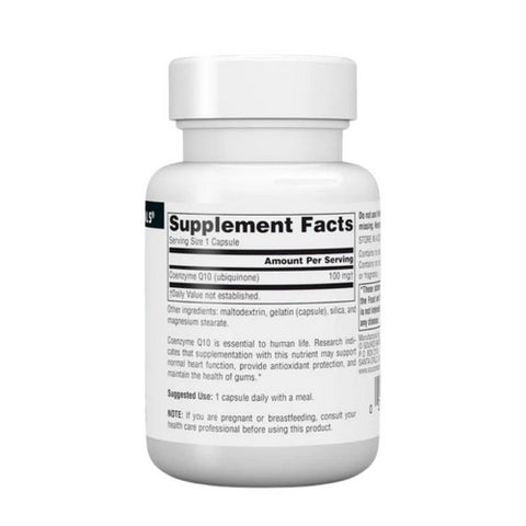 Source Naturals, Coenzyme Q10, 100 mg, 30 Caps