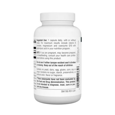Source Naturals, Alpha Lipoic Caps, 300 mg, 120 Caps