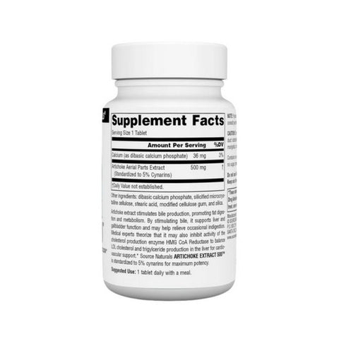 Source Naturals, Artichoke Extract, 500 mg, 45 Tabs