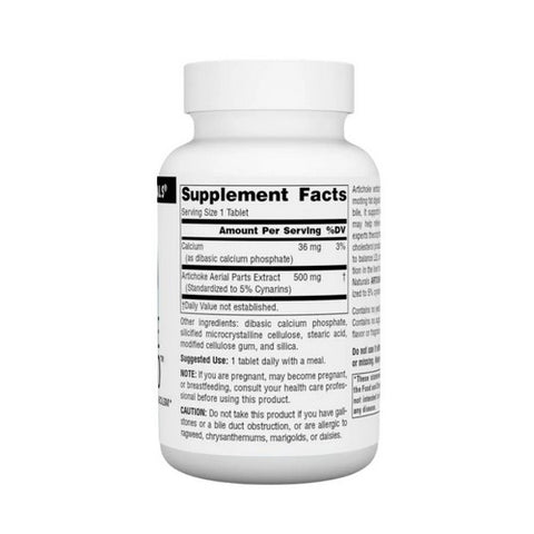 Source Naturals, Artichoke Extract, 500 mg, 90 Tabs