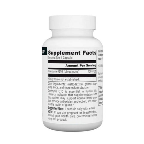 Source Naturals, Coenzyme Q10, 100 mg, 90 Caps